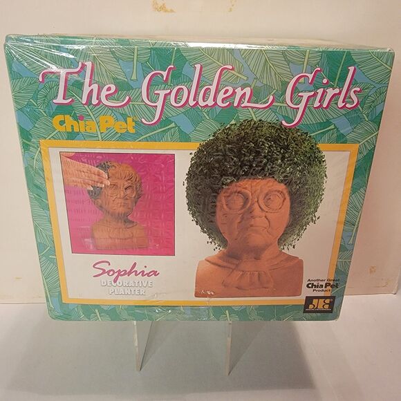 Chia Pet The Golden Girls Sophia Bust. SEALED - Picture 2 of 2